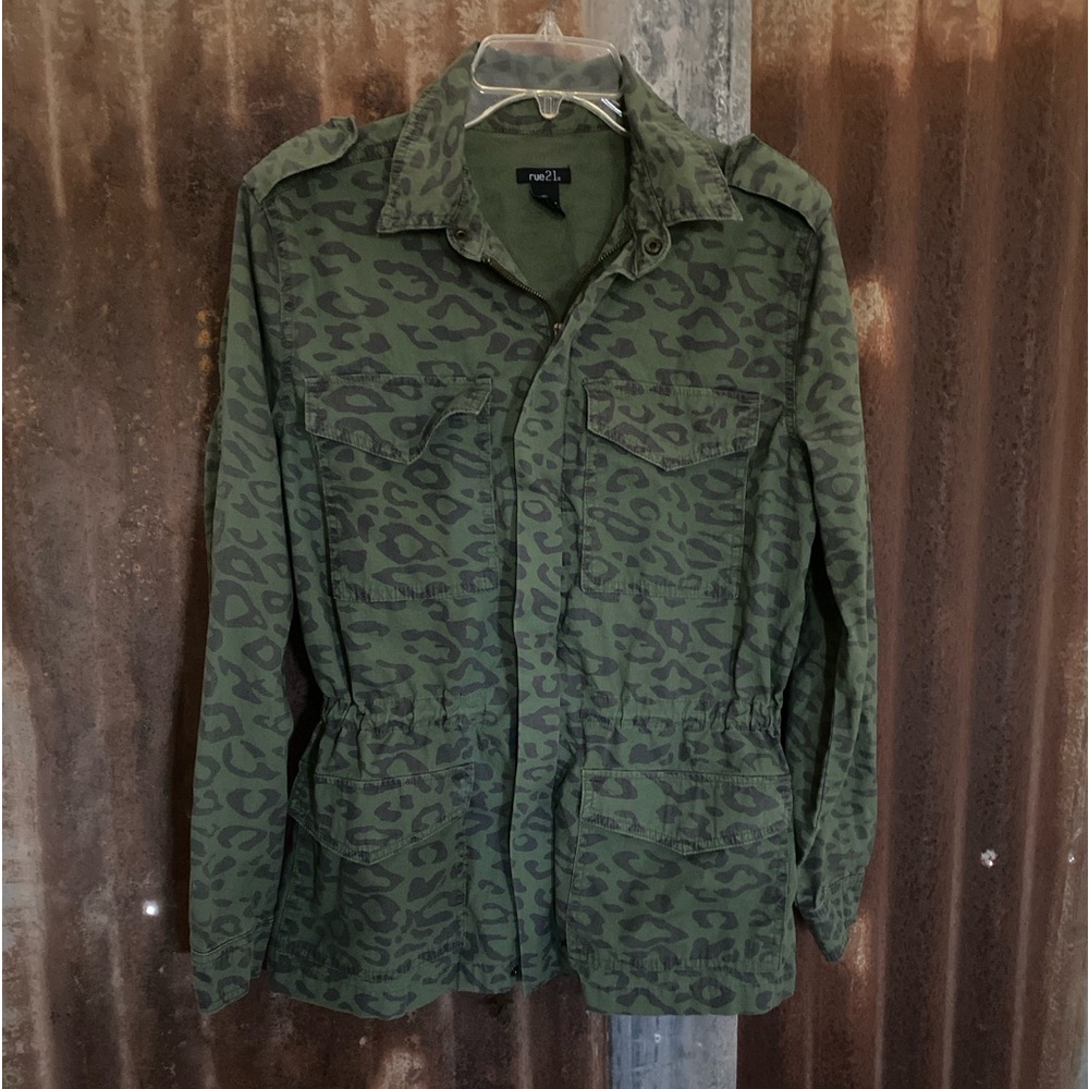 Rue21 utility army jacket